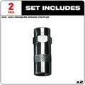 Milwaukee 49-16-2649 HP Grease Coupler 2-Pack - Ace Tool Group - Milwaukee