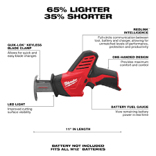 Milwaukee 2420-20 M12 Hackzall Reciprocating Saw - Ace Tool Group - Milwaukee