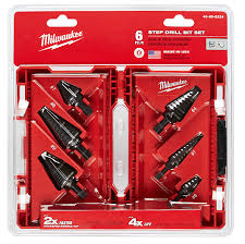 Milwaukee 48-89-9224 STEP BIT 6PC KIT - Ace Tool Group - Milwaukee