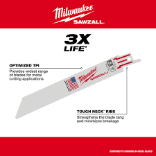Milwaukee 49-22-1110 Sawzall Recip Saw Blade 10 Pack - Ace Tool Group - Milwaukee