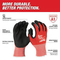 Milwaukee 48-22-8900 Cut Level 1 Nitrile Dipped Gloves 6 Pack - Ace Tool Group - Milwaukee