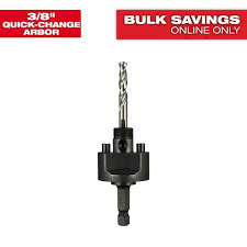 Milwaukee 49-56-7250 Large Quick Change Arbor, 3/8 - Ace Tool Group - Milwaukee