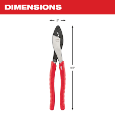 Milwaukee 48-22-6103 Comfort Grip Crimping Pliers - Ace Tool Group - Milwaukee