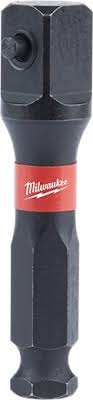 Milwaukee 48-32-5700 SHOCKWAVE LINEMAN'S 7/16" TO 1/2" IMPACT SOCKET ADAPTER - BULK 10 - Ace Tool Group - Milwaukee
