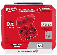 Milwaukee 49-56-9290 10 PC BIG HAWG with Carbide Teeth Kit - Ace Tool Group - Milwaukee