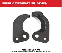 Milwaukee 49-16-2774 3" UNDERGROUND REPLACEMENT BLADES - Ace Tool Group - Milwaukee