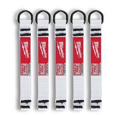 Milwaukee 48-22-8871 5pc 5lb D-Ring Web Attachment - Ace Tool Group - Milwaukee