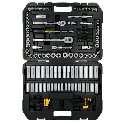 DeWalt DWMT45404 ToughSeries 182 pc. 3 Drive Mechanics Tool Set - Ace Tool Group - DeWalt