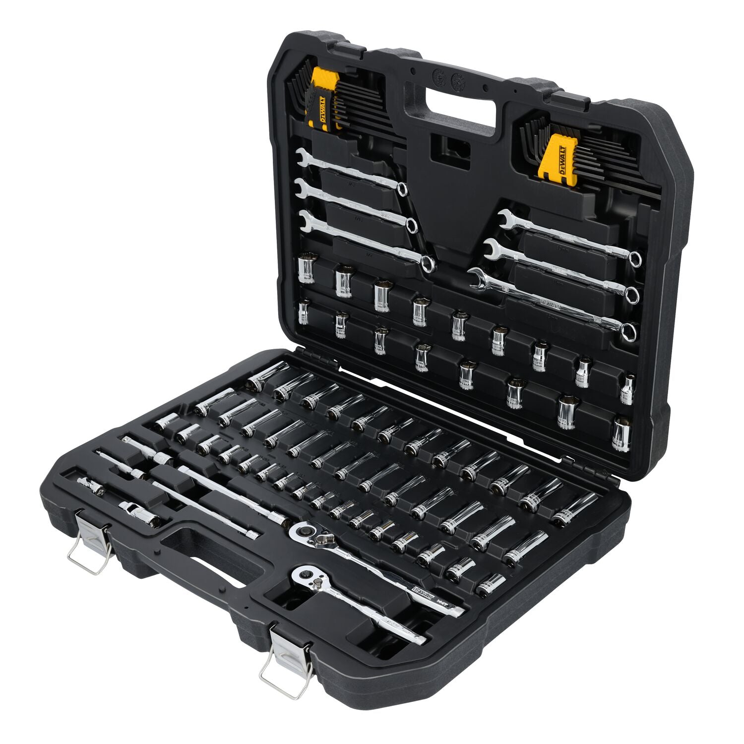 DeWalt DWMT45407 ToughSeries 100 pc. 2 Drive Mechanics Tool Set - Ace Tool Group - DeWalt