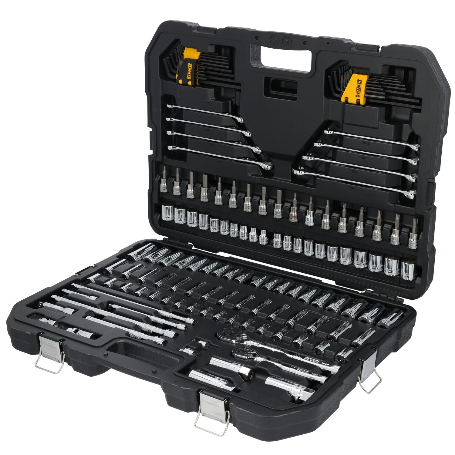 DeWalt DWMT45408 ToughSeries 140 pc. 1/4 in. and 3/8 in. Mechanics Tool Set - Ace Tool Group - DeWalt