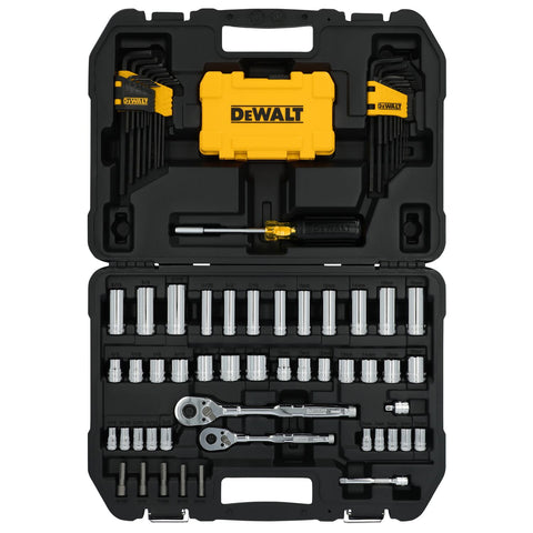 DeWalt DWMT45410 ToughSeries 96 pc. 1/4 in. and 3/8 in. Mechanics Tool Set - Ace Tool Group - DeWalt