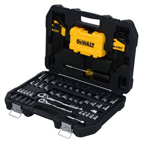 DeWalt DWMT45410 ToughSeries 96 pc. 1/4 in. and 3/8 in. Mechanics Tool Set - Ace Tool Group - DeWalt