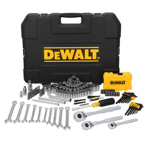 DeWalt DWMT45411 ToughSeries 155 pc. 3 Drive Mechanics Tool Set - Ace Tool Group - DeWalt