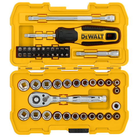 DeWalt DWMT45422 1/4" Drive 50 Pc Mechanics Tool Set - Ace Tool Group - DeWalt