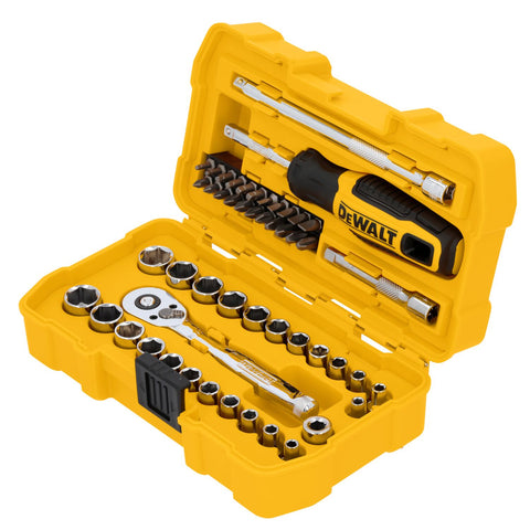 DeWalt DWMT45422 1/4" Drive 50 Pc Mechanics Tool Set - Ace Tool Group - DeWalt