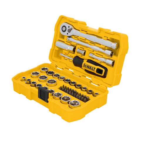 DeWalt DWMT45423 3/8" Dr 50Pc Mechanics Tool Set - Ace Tool Group - DeWalt