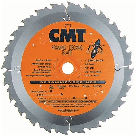 CMT 272.165.36 ITK 6-1/2-In Industrial Finish Saw Blade - Ace Tool Group - CMT