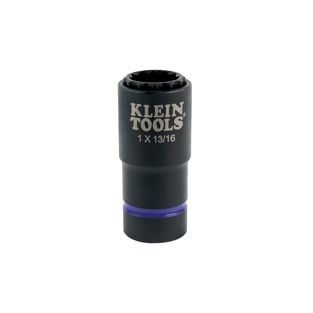Klein 66015 2-in-1 Impact Socket, 12-Point, 1 and 13/16 in. - Ace Tool Group - Klein