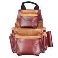 CLC 21685 CONSTRUCTION WORKER'S HEAVY-DUTY LEATHER NAIL & TOOL BAG - Ace Tool Group - CLC