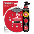 Diablo Tools 5" 100-Grit Hook & Lock Ros Sanding Discs (4-Pack) - Ace Tool Group - Diablo