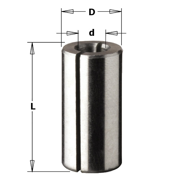 CMT 799.001.00 Bushing, 3/8-Inch Bore, 1/2-Inch Diameter - Ace Tool Group - CMT