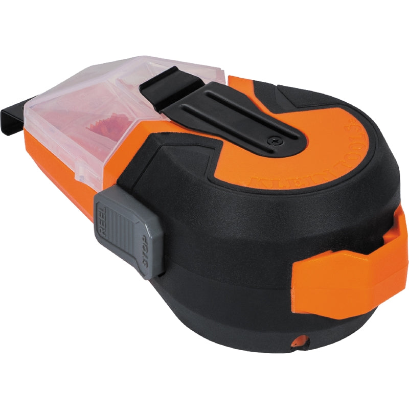 Klein CHLK50R 50 ft. Auto-Retracting Chalk Line, Red - Ace Tool Group - Klein