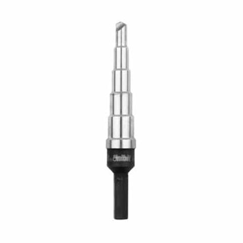 Irwin 10232 Unibit 3/16-Inch To 1/2-Inch Step-Drill Bit 1/4-Inch Shank - Ace Tool Group - Irwin
