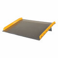 Vestil TAS-10-6048 Aluminum Dock Board Steel Curb 10K 60X48 - Ace Tool Group - Vestil