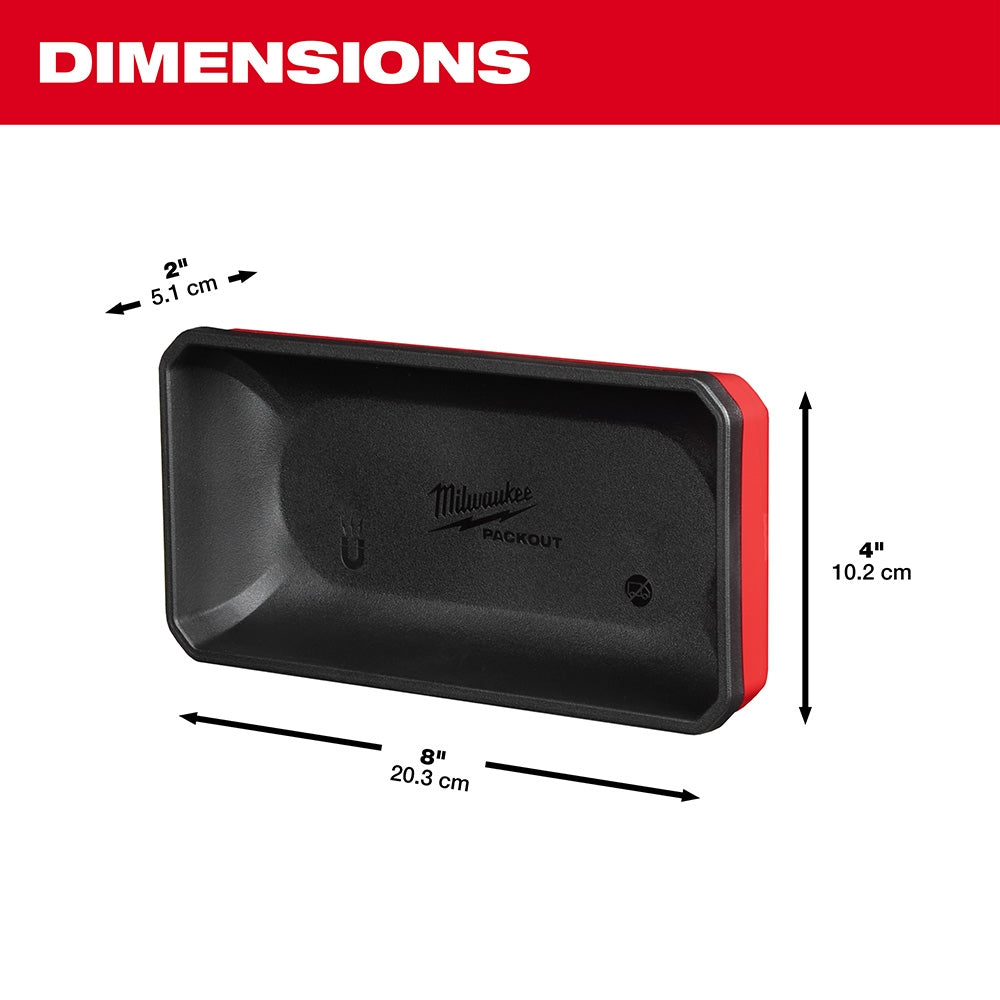 Milwaukee 48-22-8071 PACKOUT  Large Magnetic Bin - Ace Tool Group - Milwaukee