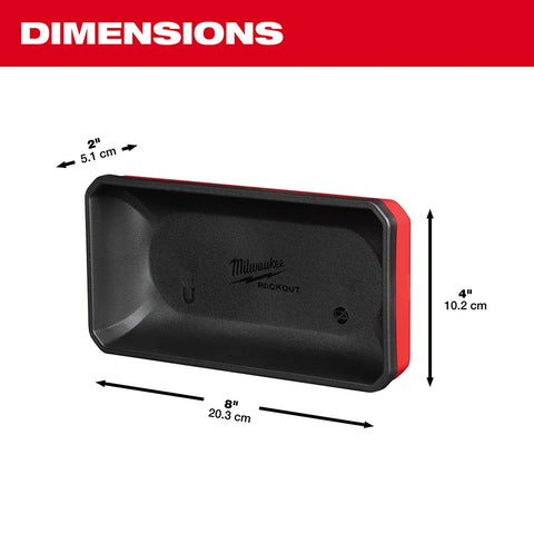 Milwaukee 48-22-8071 PACKOUT  Large Magnetic Bin - Ace Tool Group - Milwaukee