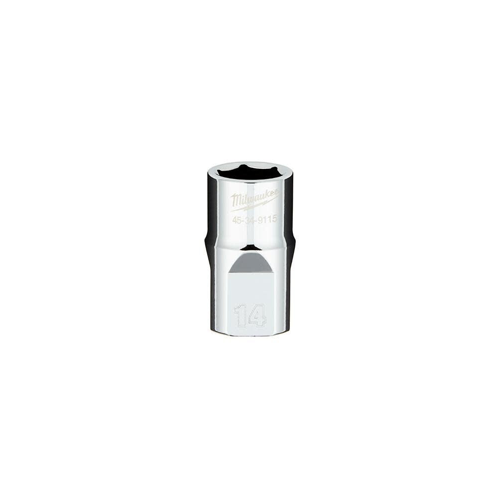 Milwaukee 45-34-9115 1/2" DRIVE 14MM SOCKET - Ace Tool Group - Milwaukee