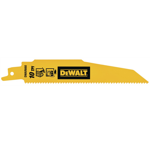 Dewalt Dwar660 6In 10 Tpi Demo Recip 5Pk - Ace Tool Group - DeWalt