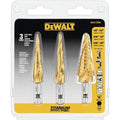 Dewalt Dwa1790Ir 3 Piece Impact ReadyãÂ® Step Drill Bit Set - Ace Tool Group - DeWalt