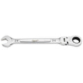 Milwaukee 45-96-9624 24MM Flex Head Ratcheting Combination Wrench - Ace Tool Group - Milwaukee