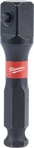 Milwaukee 48-32-5700 SHOCKWAVE LINEMAN'S 7/16" TO 1/2" IMPACT SOCKET ADAPTER - BULK 10 - Ace Tool Group - Milwaukee