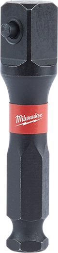 Milwaukee 48-32-5700 SHOCKWAVE LINEMAN'S 7/16" TO 1/2" IMPACT SOCKET ADAPTER - BULK 10 - Ace Tool Group - Milwaukee