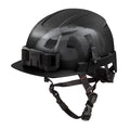 Milwaukee 48-73-1375 BOLT Black Front Brim Safety Helmet with IMPACT ARMOR Liner (USA) - Type 2, Class E - Ace Tool Group - Milwaukee