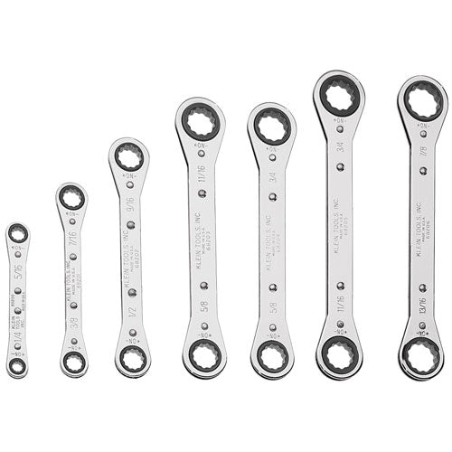 Klein Tools 68222 7 Piece Ratcheting Box Wrench Set - Ace Tool Group - Klein