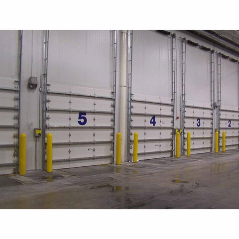 Vestil BPC-7 Plastic Bollard Post Cover 7.13 X 52 In - Ace Tool Group - Vestil