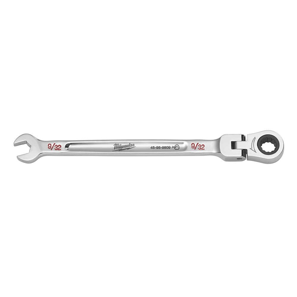 Milwaukee 45-96-9809 9/32in. Flex Head Combination Wrench - Ace Tool Group - Milwaukee
