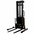 Vestil SL-137-AA Adjustable Stacker W/Powered Lift 137 In - Ace Tool Group - Vestil