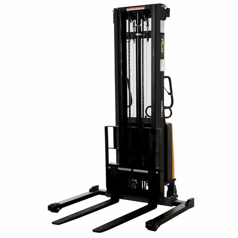 Vestil SL-137-AA Adjustable Stacker W/Powered Lift 137 In - Ace Tool Group - Vestil