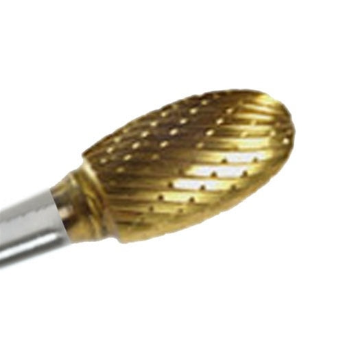 Champion Se7 Oval Carbide Bur - Titanium Nitride Coated - Ace Tool Group - Champion Cutting