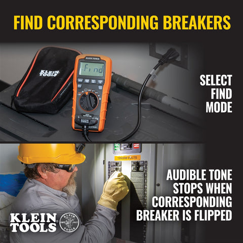 Klein ET270 Digital Multi-Tester Multimeter - Ace Tool Group - Klein
