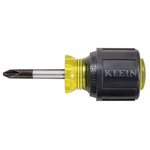Klein 603-1 Stubby Screwdriver Num 2 Phillips, 1-1/2 in. - Ace Tool Group - Klein