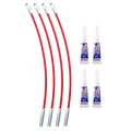 Milwaukee 48-22-4191 4PK Polyester Fish Tape Replacement Flexible Metal Leader - Ace Tool Group - Milwaukee