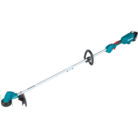 18V LXTÃÂ® Lithium-Ion Brushless Cordless 13" String Trimmer Kit, with one battery (4.0Ah) - Ace Tool Group - Makita