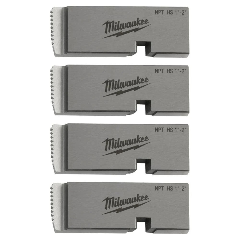 Milwaukee 48-36-1204 1" - 2" Universal Pipe Threading Dies High Speed NPT - Ace Tool Group - Milwaukee