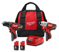 Milwaukee 2494-22 M12 COMBO DRILL/IMPACT W/2 BAT - Ace Tool Group - Milwaukee