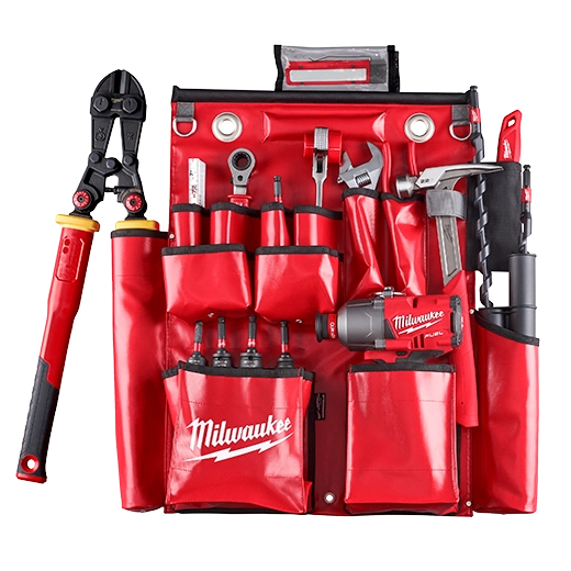 Milwaukee 48-22-8291 Lineman's  Aerial Tool Apron - Ace Tool Group - Milwaukee
